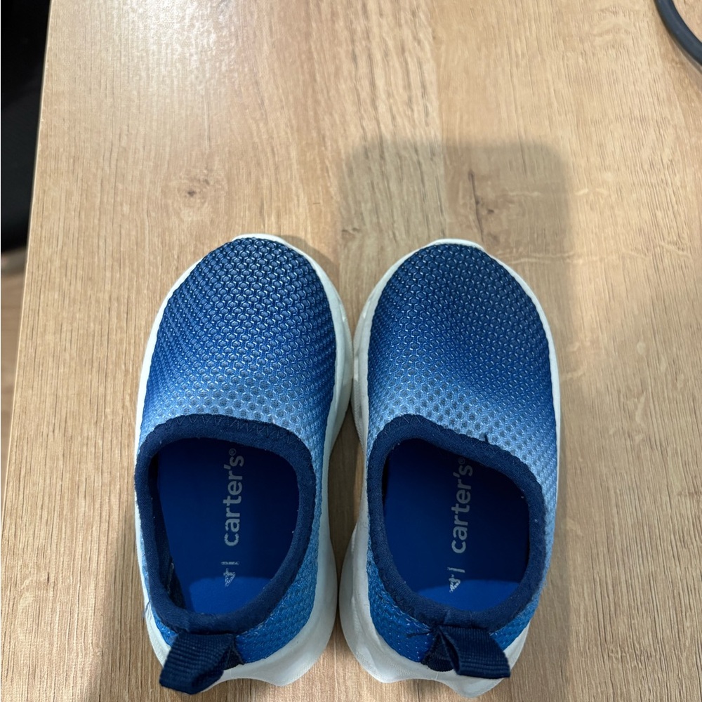Carter’s Toddler Boy Blue Water Shoes Size 4